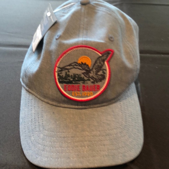 Eddie Bauer Other - 🎉HP🎉 Eddie Bauer unisex graphic chambray hat O/S